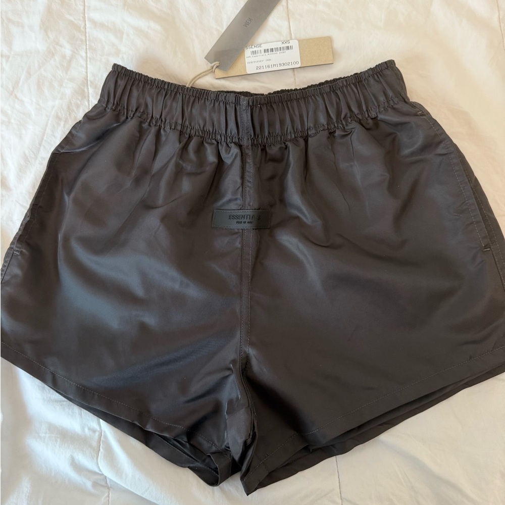 Essentials Women's Charcoal Athletic Shorts